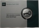 10 zł złotych 2014 Jan Karski 100 rocznica urodzin SREBRO
