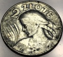 2 zł złote 1925 Kobieta i kłosy żniwiarka