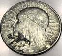 5 zł złotych 1934 Głowa Kobiety Polonia SREBRO