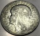 5 zł złotych 1932 Głowa Kobiety Polonia Babka SREBRO
