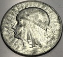 5 zł złotych 1933 Głowa Kobiety Polonia Babka SREBRO