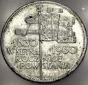 5 zł złotych 1930 r. Sztandar SREBRO RZADKA