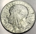 5 zł złotych 1934 Głowa Kobiety Babka Polonia SREBRO