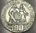100 zł złotych 1966 Mieszko Dąbrówka Tysiąclecie Państwa Polskiego SREBRO
