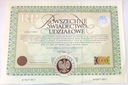 Powszechne Świadectwo Udziałowe 1995 + Pokwitowanie