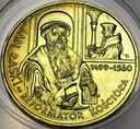 2 zł złote 1999 Jan Łaski Reformator Kościoła