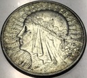 10 zł złotych 1932 Głowa Kobiety Polonia Babka SREBRO (nr 1)