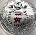 10 zł złotych 2010 Polski Sierpień 1980 SREBRO