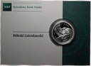 10 zł złotych 2013 Witold Lutosławski SREBRO