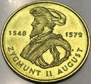 2 zł złote 1996 Zygmunt II August RZADKA