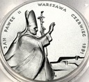 Medal Jan Paweł II 1991 Konstytucja 3 Maja SREBRO