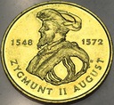 2 zł złote 1996 Zygmunt II August RZADKA