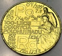 2 zł złote 1998 Skłodowska Polon i Rad
