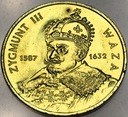 2 zł złote 1998 Zygmunt III Waza