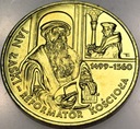 2 zł złote 1999 Jan Łaski Reformator Kościoła
