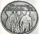 10 zł złotych 2000 Grudzień 1970 30 Rocznica Grudnia 70 SREBRO BEZ KAPSLA