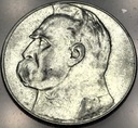 10 zł złotych 1936 Józef Piłsudski SREBRO