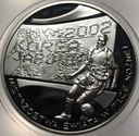 10 zł złotych 2002 Mistrzostwa Korea Japonia SREBRO