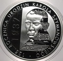10 zł złotych 2007 Karol Szymanowski SREBRO