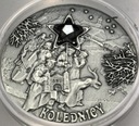 20 zł złotych 2001 Kolędnicy SREBRO