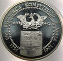 200000 zł złotych 1991 Konstytucja 3 Maja SREBRO