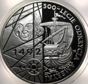 200000 zł złotych 1992 500-lecie odkrycia Ameryki Kolumb SREBRO