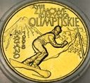 2 zł złote 1998 Nagano Zimowe Igrzyska Olimpijskie