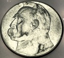 10 zł złotych 1937 Józef Piłsudski SREBRO