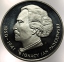 100 zł złotych 1975 Ignacy Jan Paderewski SREBRO