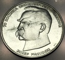 50000 zł złotych 1988 Piłsudski Niepodległość SREBRO