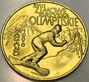 2 zł złote 1998 Nagano Zimowe Igrzyska Olimpijskie