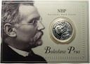 10 zł złotych 2012 Bolesław Prus SREBRO