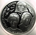 20 zł złotych 2009 Polacy Ratujący Żydów Sendlerowa Getter Kossak SREBRO