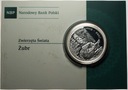20 zł złotych 2013 Żubr Zwierzęta Świata SREBRO