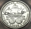 USA 1/2 dolara Half Dollar 1893 Wystawa Kolumba SREBRO