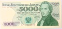 1982 5000 zł złotych Chopin seria DM