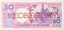 NIEOBIEGOWY 50 zł złotych 1990 WROCŁAW