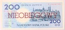 NIEOBIEGOWY 200 zł złotych 1990 KRAKÓW