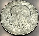 10 zł złotych 1932 Głowa Kobiety Polonia Babka SREBRO