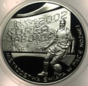 10 zł złotych 2002 Mistrzostwa Korea Japonia SREBRO