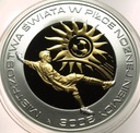 10 zł złotych 2006 Niemcy Mistrzostwa Świata FIFA platerowana AU SREBRO