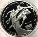 10 zł złotych 2010 Vancouver Igrzyska Olimpiada Reprezentacja SREBRO