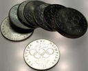 LOT zestaw 10 x 200 zł 1976 Olimpiada INWESTYCJA SREBRO