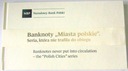 Album Banknoty Miasta polskie bez napisu nieobiegowe KOMPLET BANKOWY