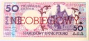 NIEOBIEGOWY 50 zł złotych 1990 WROCŁAW