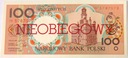 NIEOBIEGOWY 100 zł złotych 1990 POZNAŃ
