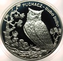 20 zł złotych 2005 Puchacz SREBRO