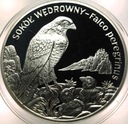 20 zł złotych 2008 Sokół Wędrowny SREBRO