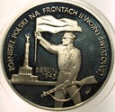 10 zł złotych 1995 Berlin Żołnierz na Frontach II Wojny Światowej SREBRO