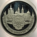 20 zł złotych 1995 500 lat Województwa Płockiego SREBRO